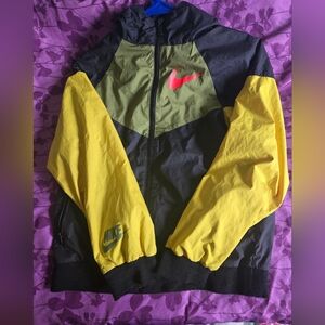 Nike Boy's Yellow and Black Jacket
